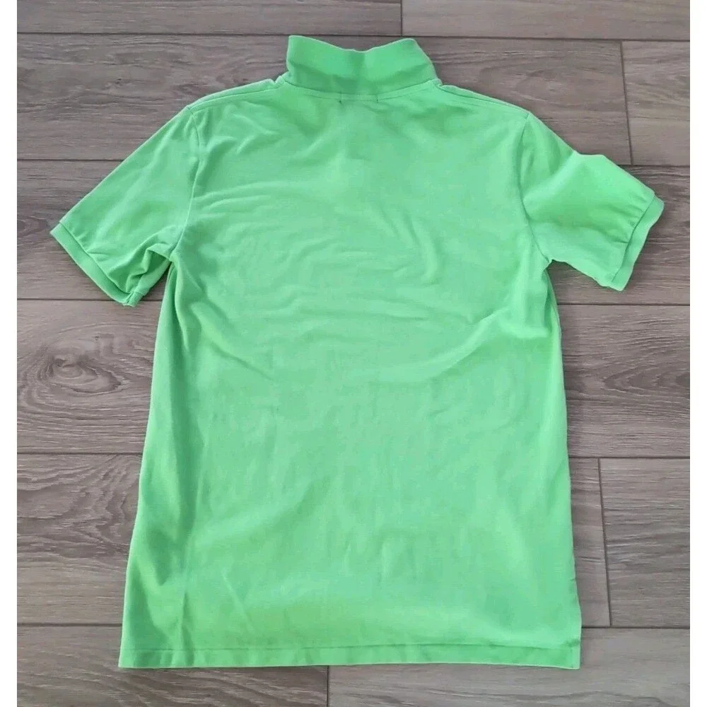 POLO RALPH LAUREN SHIRT SIZE YOUTH XL LIME W/PONY LOGO  EUC